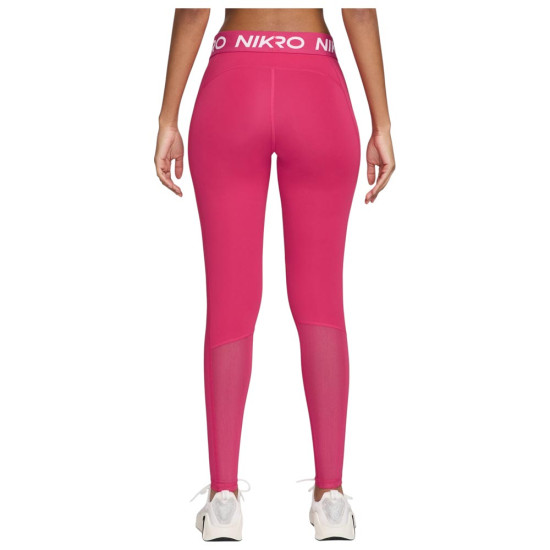 Nike Γυναικείο κολάν Pro Mid-Rise Mesh-Panelled Tights